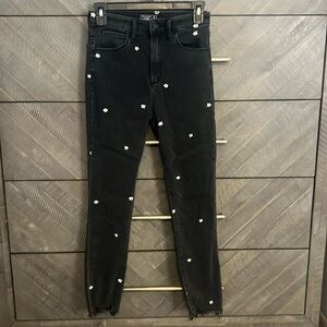 Abercrombie & Fitch High Rise Super Skinny Ankle Jeans